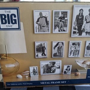 Metal Photo Frames - Set of 10